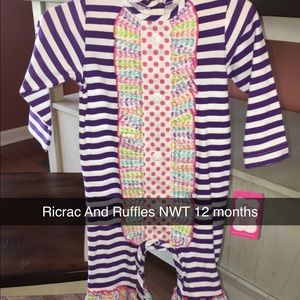 Ricrac And Ruffles Romper
